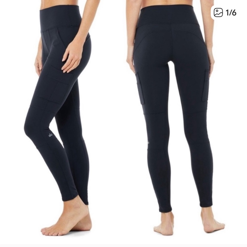 Alo Yoga High Waisted Cargo Leggings